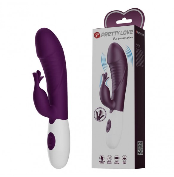 Pretty Love - Rasmussen Powerful Vibrating Massager Wand (Battery - Purple) Pretty Love - Rasmussen Powerful Vibrating Massager Wand (Battery - Purple)